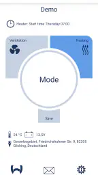 ThermoConnect screenshot