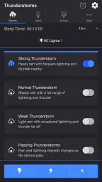 Thunderstorm for Hue screenshot
