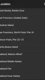 Tide Table Chart screenshot