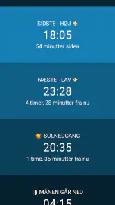 Tidevand i nærheden screenshot