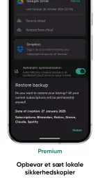 Tilla Premium screenshot