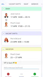 Timegrip screenshot