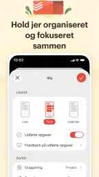 Todoist: Opgaveliste, kalender screenshot