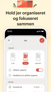 Todoist: Opgaveliste, kalender screenshot