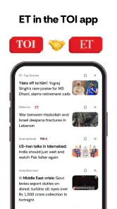 TOI English News, Daily ePaper screenshot