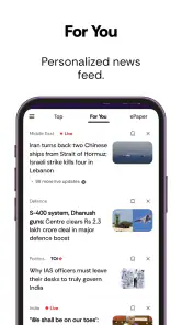 TOI English News, Daily ePaper screenshot