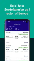 Trainline: Togrejser i Europa screenshot
