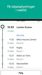 Trainline: Togrejser i Europa screenshot