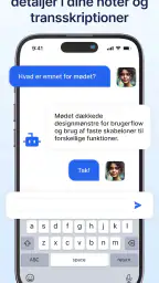 Transkriptor - Tale til Tekst screenshot