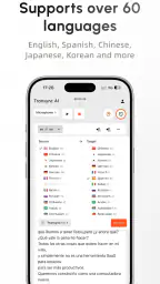 Transync AI - Oversætter screenshot