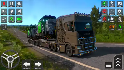 Truck Simulator 3D: City Truck screenshot