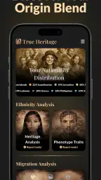 True Heritage & Ancestry: EDNA screenshot
