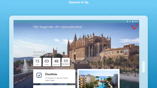 TUI Danmark - Din rejseapp screenshot