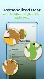 TunnelBear VPN screenshot