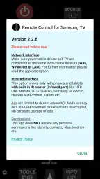 TV (Samsung) Remote Control screenshot