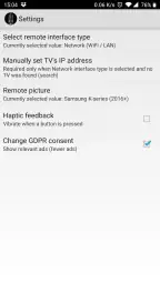 TV (Samsung) Remote Control screenshot