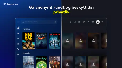 TV-webbrowser - BrowseHere screenshot