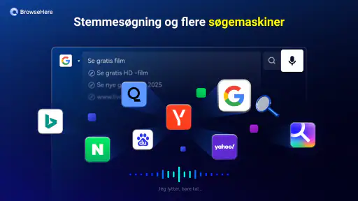 TV-webbrowser - BrowseHere screenshot