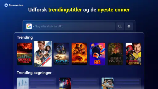 TV-webbrowser - BrowseHere screenshot