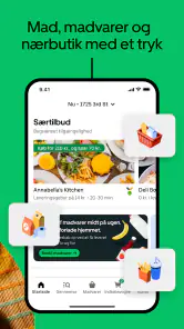 Uber Eats: lokal madlevering screenshot