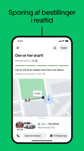 Uber Eats: lokal madlevering screenshot