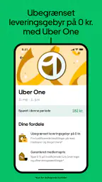 Uber Eats: lokal madlevering screenshot