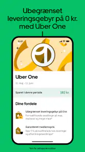 Uber Eats: lokal madlevering screenshot