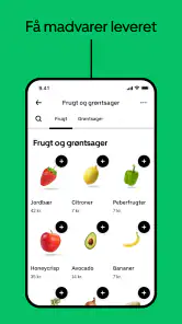 Uber Eats: lokal madlevering screenshot