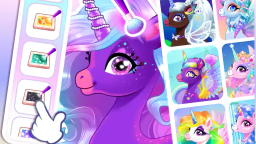 Unicorn Dress up Game for Kids screenshot