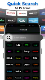 Universal fjernbetjening TV screenshot