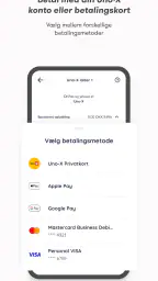 Uno-X Opladning screenshot