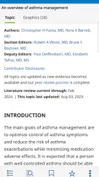 UpToDate screenshot