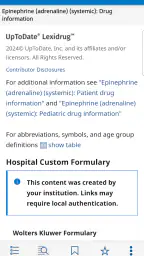 UpToDate screenshot