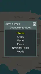 USA Quiz screenshot