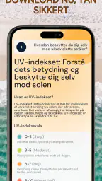 UV-indeks: Solbrunhed og sol screenshot