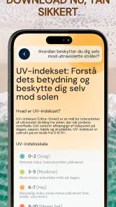 UV-indeks: Solbrunhed og sol screenshot
