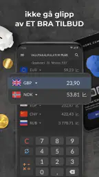 Valutakalkulator Pluss screenshot