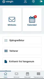 Vangin screenshot