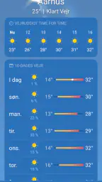 Vejr screenshot
