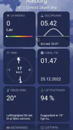 Vejr screenshot