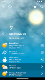 Vejr Danmark XL PRO screenshot