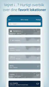 Vejr & Radar - UV-indeks screenshot