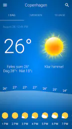 Vejret Danmark screenshot