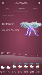 Vejret Danmark screenshot