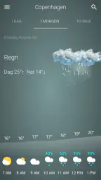 Vejret Danmark screenshot