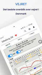 Vejret fra DMI og YR screenshot