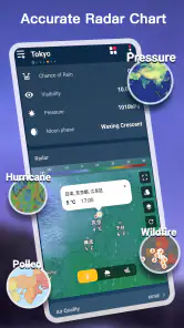 Vejret - Nøjagtigt vejr App screenshot