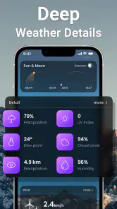 Vejret - Vejrudsigtsapp screenshot