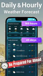 Vejret - Vejrudsigtsapp screenshot