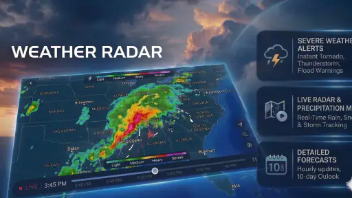Vejrradar: Live stormkort screenshot